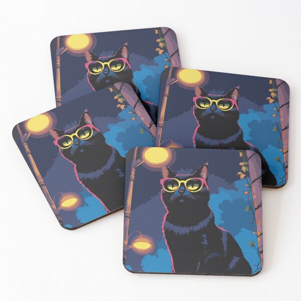 Item preview, Black cat designed and sold by After De Moment.