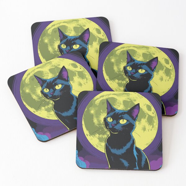 Item preview, Black cat designed and sold by After De Moment.