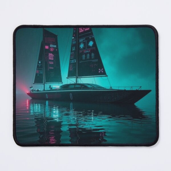 Item preview, Neon Tech Sail Boat designed and sold by ChristinasMess.