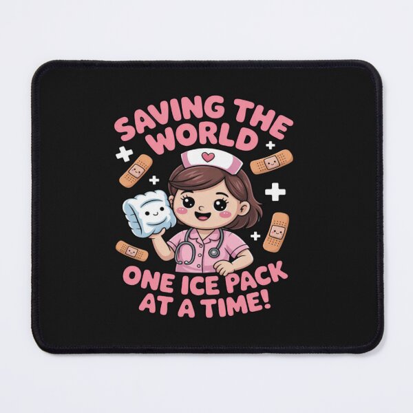 Item preview, School Nurse - Saving The World One Ice Pack At A Time designed and sold by ChristopherMil6.