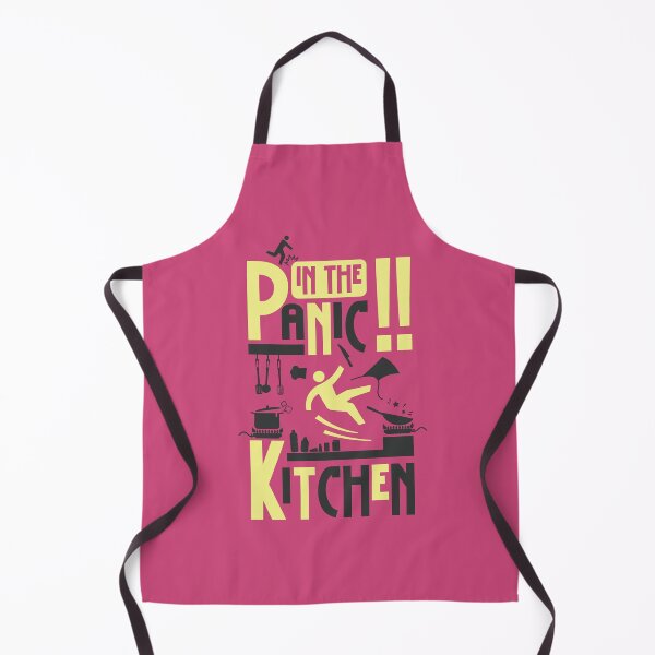 Item preview, Panic in the Kitchen!! Funny Cook Fail Joke T-Shirt | Chef Humor Disaster Cooking Gift designed and sold by YabusakaShokudo.