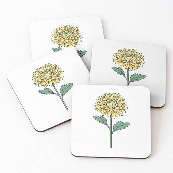Item preview, Chrysanthemum - November Birth Flower designed and sold by starrylite.