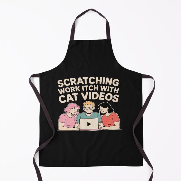 Item preview, Scratching Work Itch with Cat Videos Office  designed and sold by ChristopherMil6.