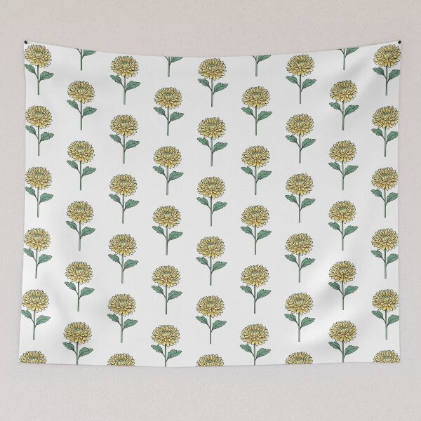 Item preview, Chrysanthemum - November Birth Flower designed and sold by starrylite.