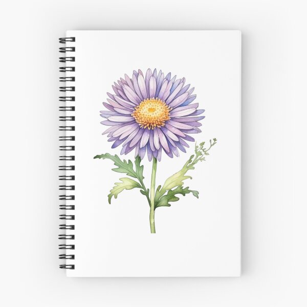 Item preview, Aster - September Birth Flower designed and sold by starrylite.