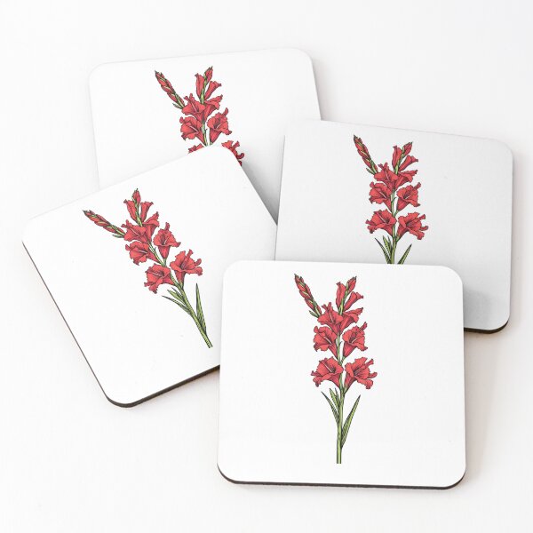 Item preview, Gladiolus - August Birth Flower designed and sold by starrylite.