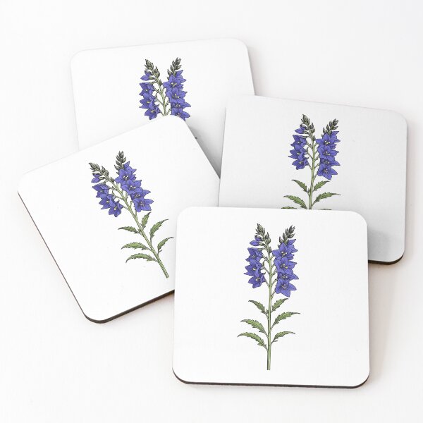 Item preview, Delphinium - July Birth Flower designed and sold by starrylite.