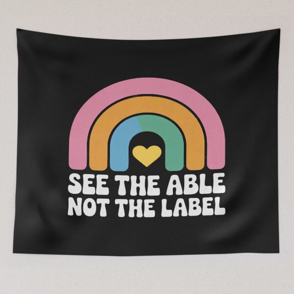 Item preview, See The Able Not The Label Autism Awareness SPED designed and sold by ChristopherMil6.