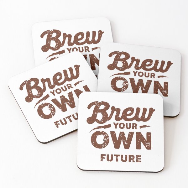 Item preview, Brew your own future with this motivational message graphic design element designed and sold by DigitalGraphic1.
