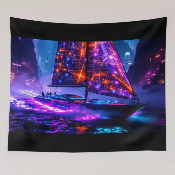 Item preview, Neon Sailing designed and sold by ChristinasMess.