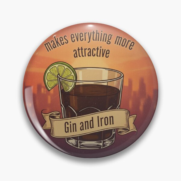 Item preview, Gin And Iron designed and sold by NoahsThisAndThat.