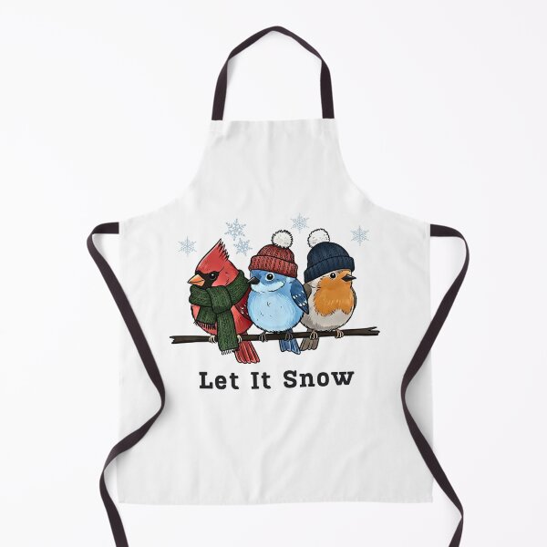 Item preview, Birds let it snow - Winter Vibes Cute Birds designed and sold by Steele-Art.