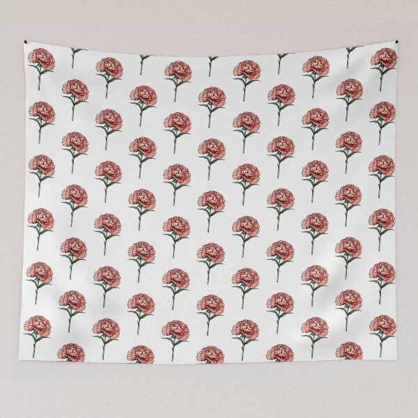 Item preview, Carnation - January Birth Flower designed and sold by starrylite.