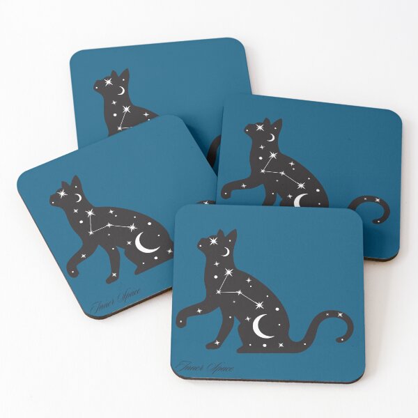 Item preview, Your Inner Cosmos: A Lucky Cat Charm designed and sold by Naturich.