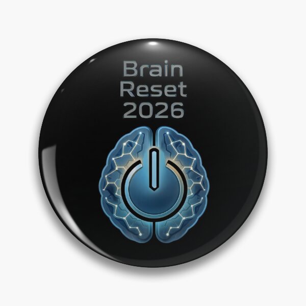 Item preview, Brain Reset 2026 – Futuristic Neuroscience Art for a Fresh Start | Mindset & Mental Health Gift Idea designed and sold by PureBrain.