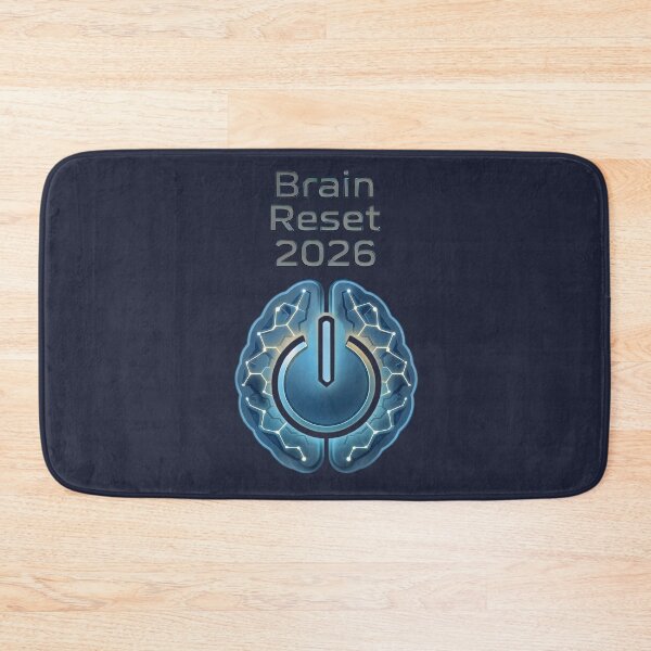 Item preview, Brain Reset 2026 – Futuristic Neuroscience Art for a Fresh Start | Mindset & Mental Health Gift Idea designed and sold by PureBrain.