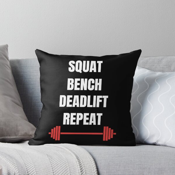 Item preview, Squat Bench Deadlift Repeat - Gym Motivation Workout designed and sold by Superhero Gear.