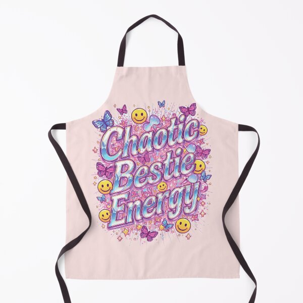 Item preview, Chaotic Bestie Energy - Cute Sparkling Glow | Friendship | Bestie Vibe designed and sold by ConfuseLab Shop.
