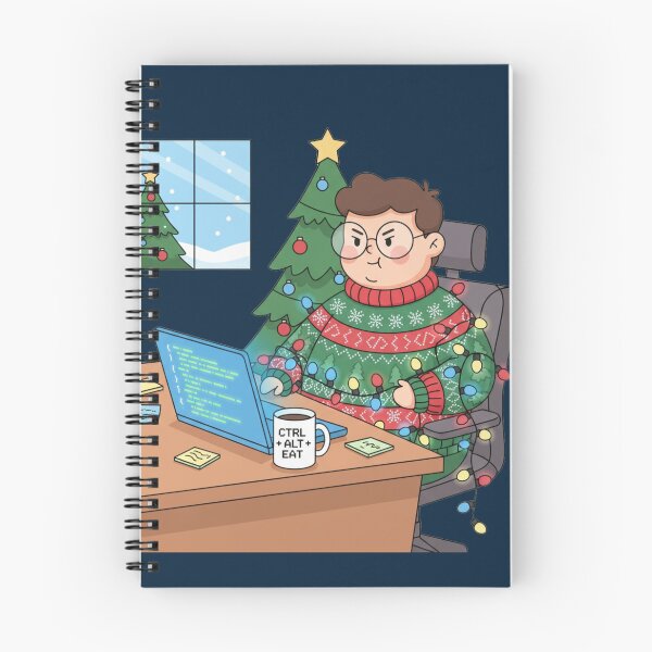 Item preview, Debugging Christmas Cute Programmer Humor designed and sold by MuseAI.