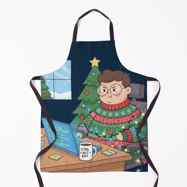 Item preview, Debugging Christmas Cute Programmer Humor designed and sold by MuseAI.