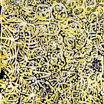 Artwork thumbnail, Yellow Paint Pattern by ViaARTfactory
