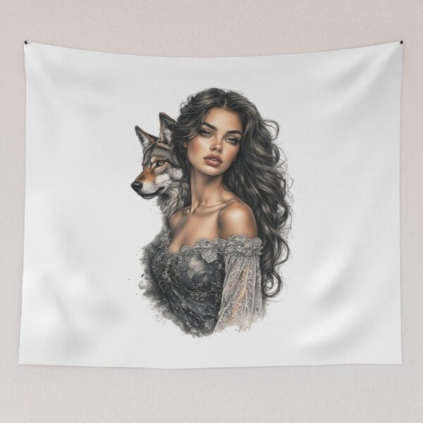 Item preview, Woman, Wolf designed and sold by CHRIST5000.