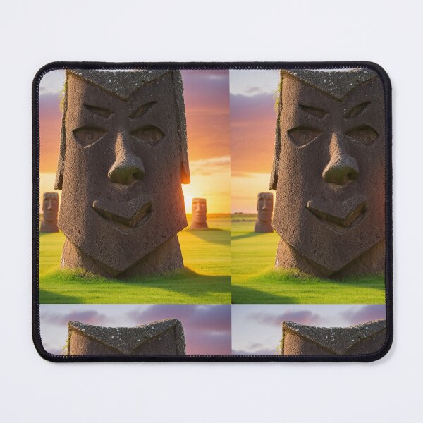 Item preview, Easter Island Heads designed and sold by Karen Persephone .