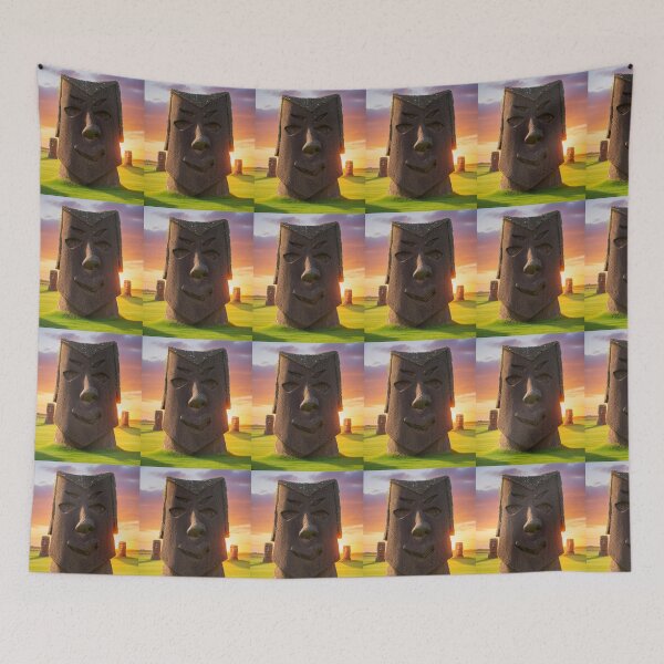 Item preview, Easter Island Heads designed and sold by Karen Persephone .