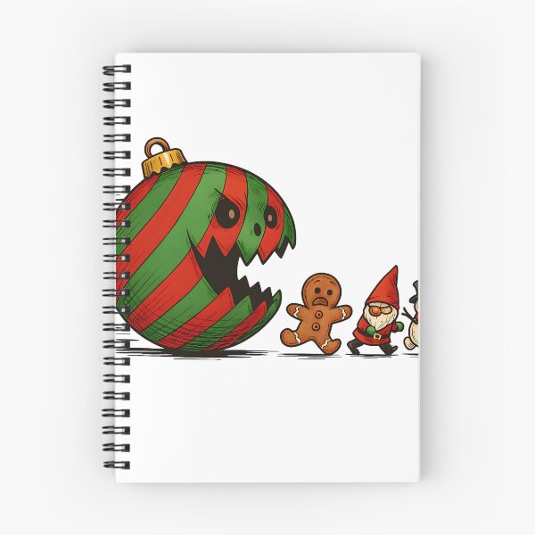 Item preview, Funny Horror Christmas Ornament Chasing Gingerbread Man Gnome designed and sold by haitrieuic96.