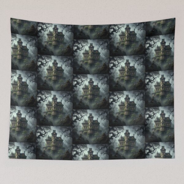 Item preview, Creepy Castle designed and sold by Mywaymylife.