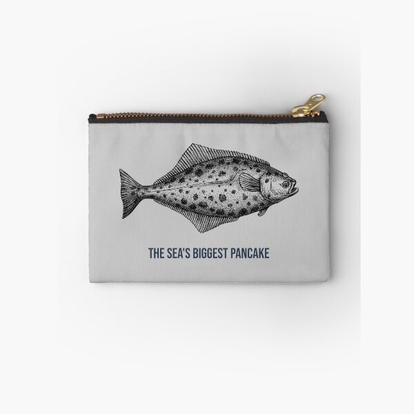 Item preview, The Sea's Biggest Pancake. Funny Halibut fishing design designed and sold by SofikoDesigns.