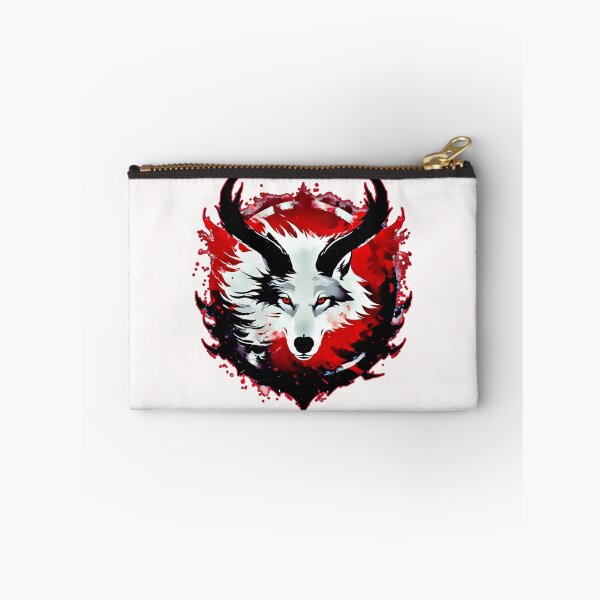 Item preview, Blood Eclipse Wolf – White Demon Moon Art designed and sold by Neer arts.