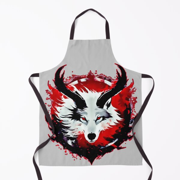 Item preview, Blood Eclipse Wolf – White Demon Moon Art designed and sold by Neer arts.