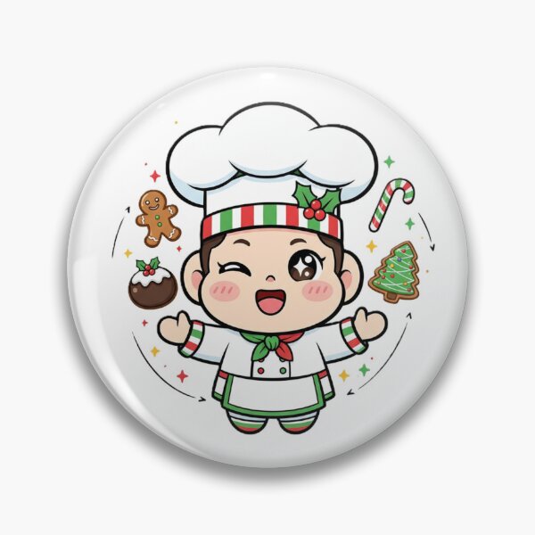 Item preview, Chef Feast Mode Cute Christmas Cooking designed and sold by MuseAI.