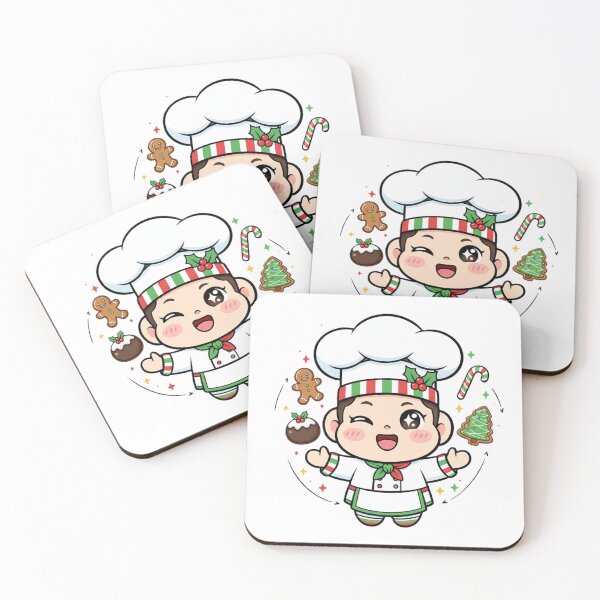Item preview, Chef Feast Mode Cute Christmas Cooking designed and sold by MuseAI.