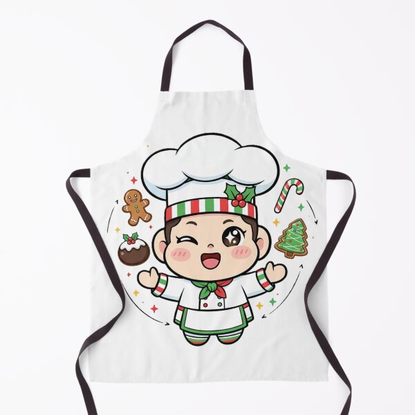 Item preview, Chef Feast Mode Cute Christmas Cooking designed and sold by MuseAI.