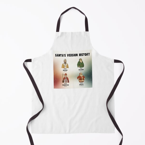 Item preview, SANTA: The Version History (Classic to Future Collection) designed and sold by LoveNLaughterCo.