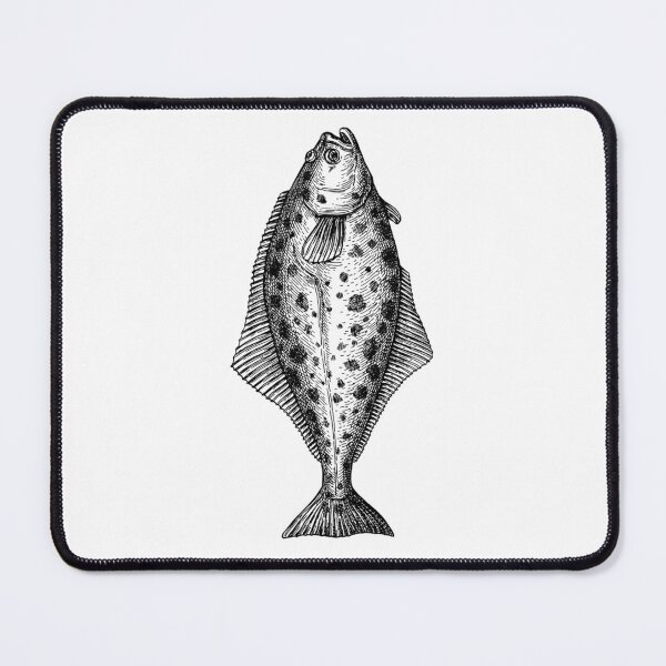 Item preview, The Ocean's Biggest Pancake. Funny Halibut fishing design designed and sold by SofikoDesigns.