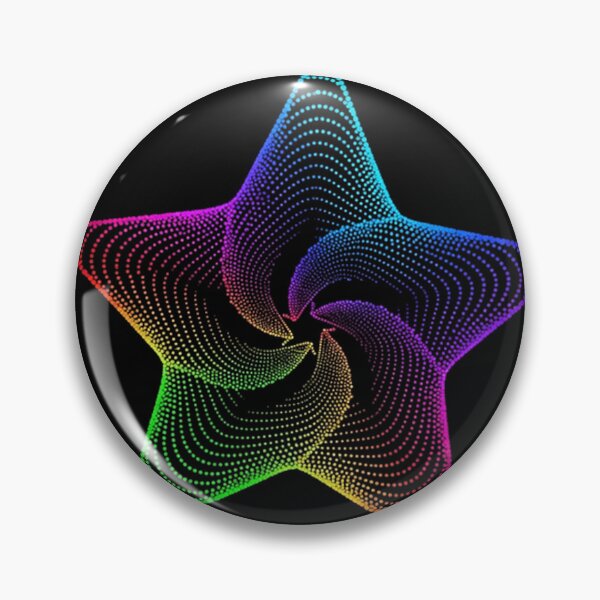 Item preview, Neon Swirl Star – Vibrant Abstract Digital Art with Luminous Color Flow designed and sold by PixelVibe782.