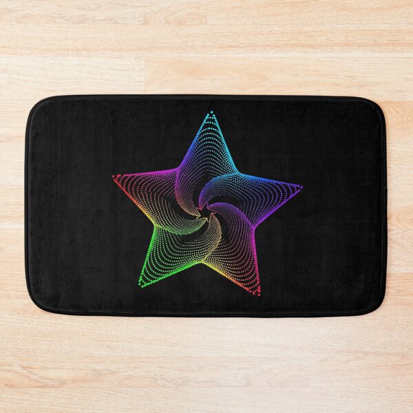 Item preview, Neon Swirl Star – Vibrant Abstract Digital Art with Luminous Color Flow designed and sold by PixelVibe782.