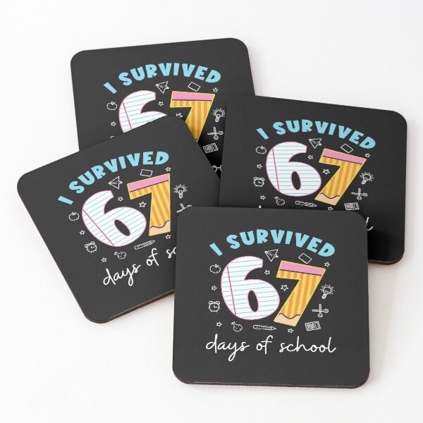 Item preview, 6 7 I Survived 67 Days of School Six Seven Teacher designed and sold by bethanyrodgers6.