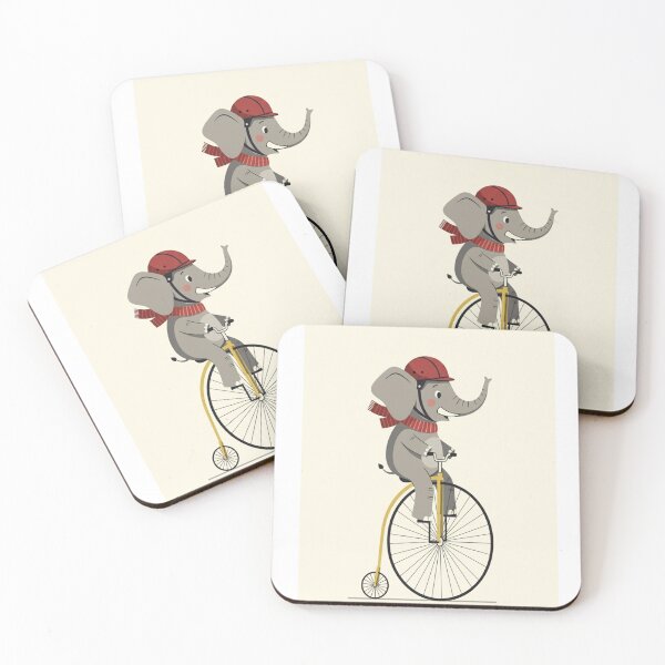 Item preview, Elephant Penny-Farthing Adventure designed and sold by ElephantVibes.