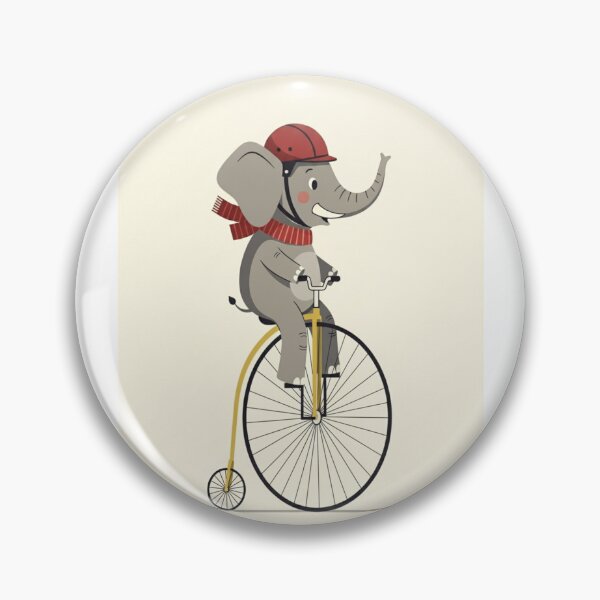 Item preview, Elephant Penny-Farthing Adventure designed and sold by ElephantVibes.