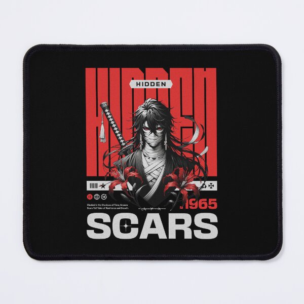 Item preview, Hidden Scars | Dark Samurai Streetwear Design designed and sold by pixorygraphix.
