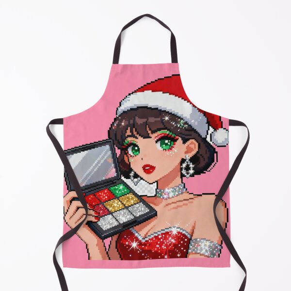 Item preview, Makeup Artist Sparkle Squad Christmas Art designed and sold by MuseAI.