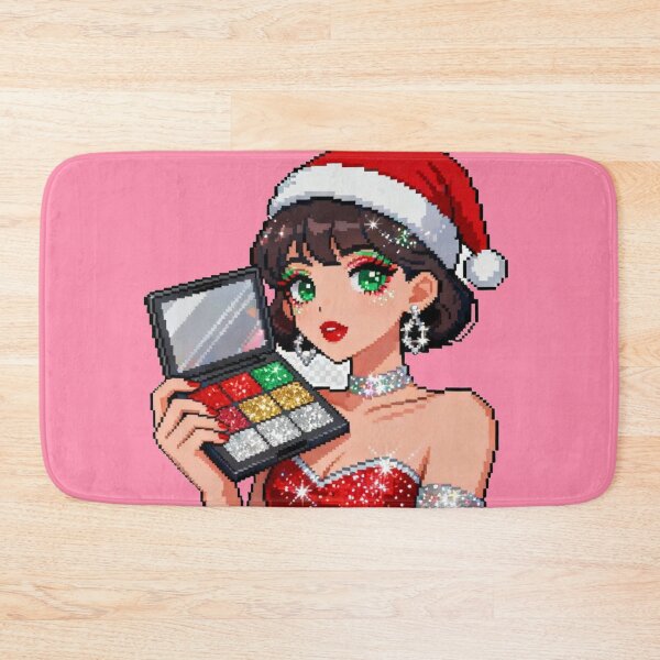 Item preview, Makeup Artist Sparkle Squad Christmas Art designed and sold by MuseAI.