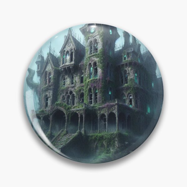 Item preview, Old Spooky Castle designed and sold by Mywaymylife.