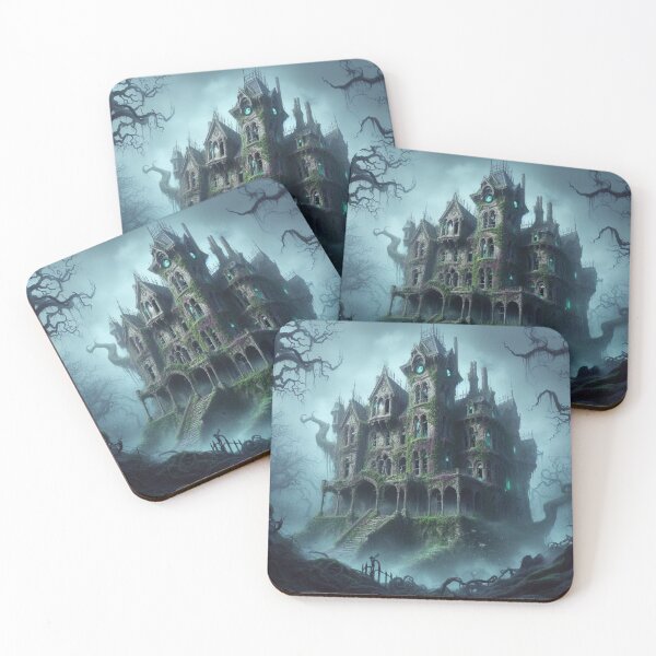 Item preview, Old Spooky Castle designed and sold by Mywaymylife.