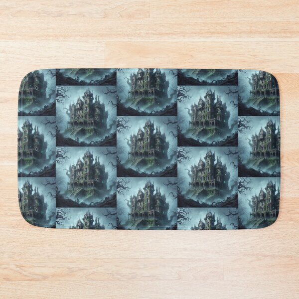 Item preview, Old Spooky Castle designed and sold by Mywaymylife.