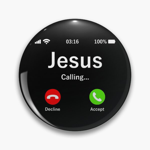 Item preview, Jesus Is Calling Christian T-Shirt designed and sold by SaraPorte.